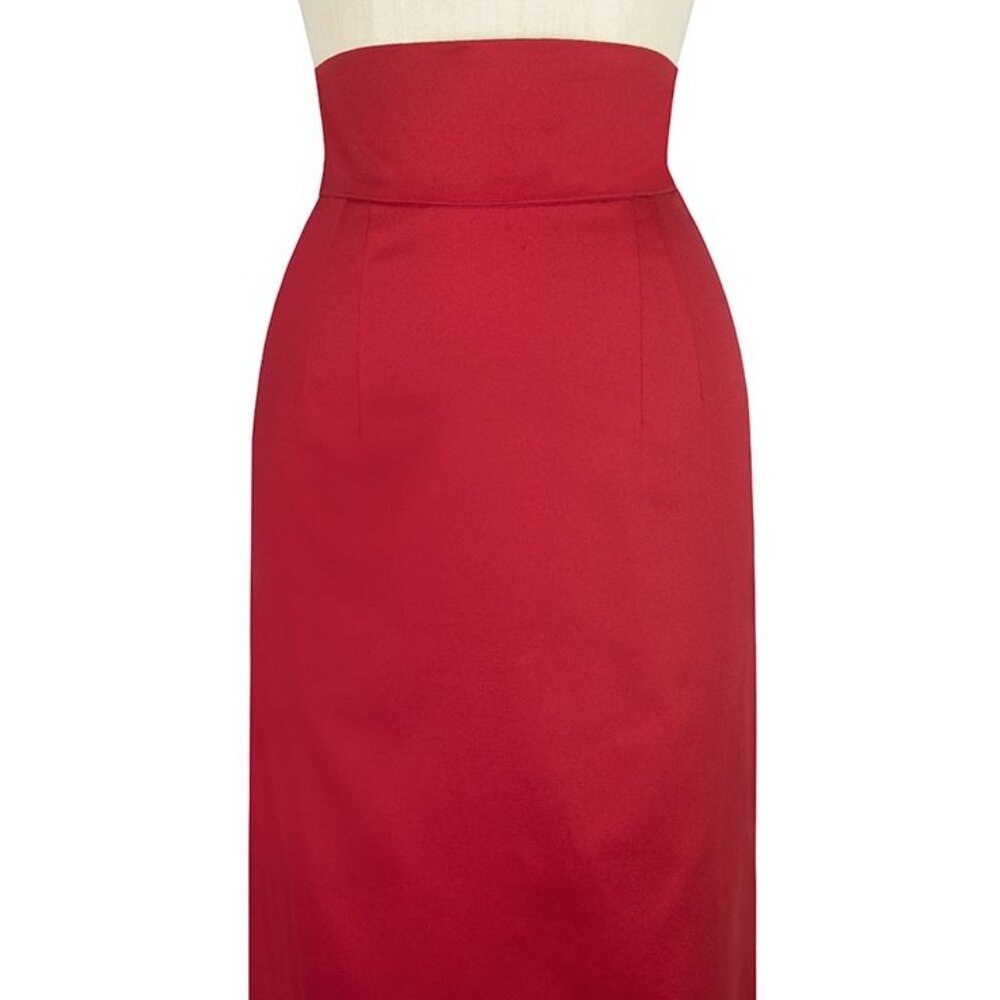 Trashy Diva red pencil skirt NWT